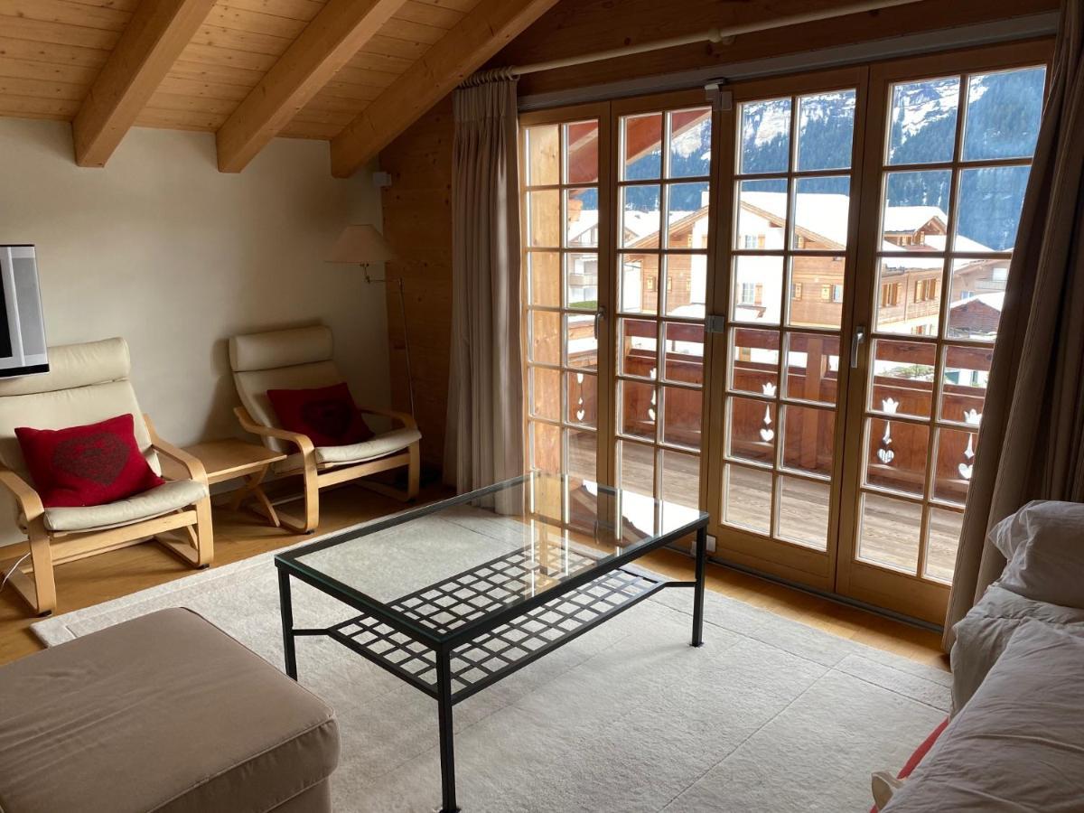 グリンデルヴァルトChalet Elizabethアパートメント エクステリア 写真